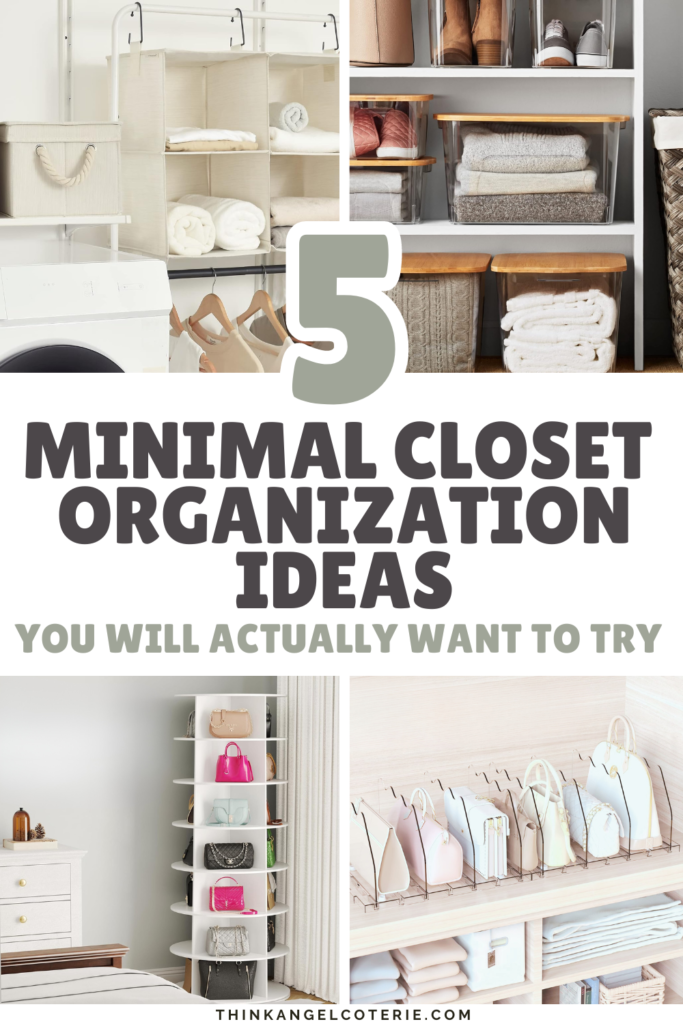 minimal closet tips