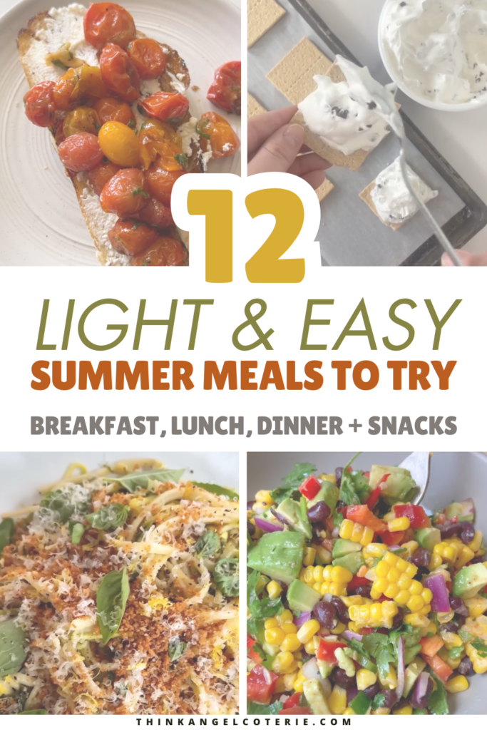 light summer meals to try