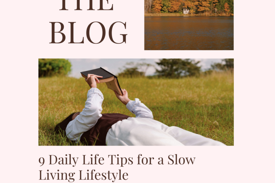 slow living tips